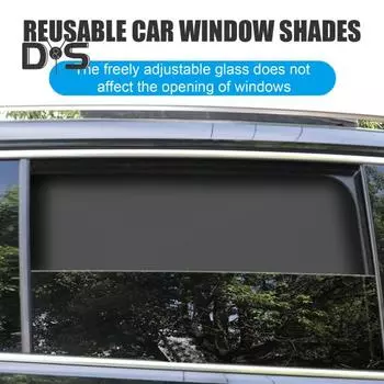 4 шт. солнцезащитные шторы на окна автомобиля, затемняющие шторы, магнитные солнцезащитные шторы для кемпинга, отражают УФ-лучи B серебряный