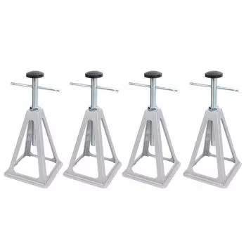 4 шт. Стабилизаторы для автофургонов, регулируемые от 28 до 44 см, максимальная нагрузка 2,7 т, выравнивающие винтовые домкраты для путешествий