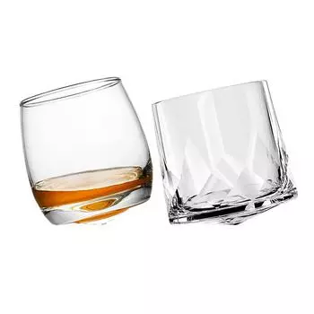 4 шт. Стаканы для виски, стакан для виски, шотландский виски, бурбон, коктейли, ром, набор из 4 шт. 270ml