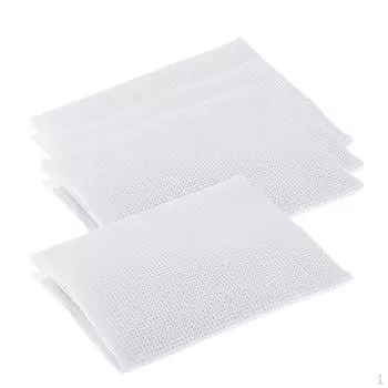 4 шт., стежка, белое украшение для рукоделия, вышивка своими руками, набор для перфорации