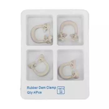4 шт., стоматологические матрицы, зажимные кольца, стоматологические зажимы, барьерные зажимы, разделительные кольца, аксессуар