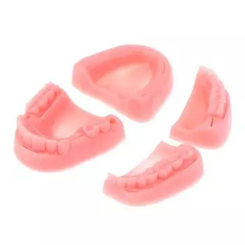 4 шт., стоматологическое моделирование, модель шва полости рта, обучающее оборудование для шва десен one size