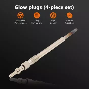 4 шт. свечи накаливания для Berlingo C1 C2 C3 C4 107 206 207 307 308 Partner C30 S40 V50 V70 для двигателей PSA 1,4 л Hdi и 1,6 л Hdi