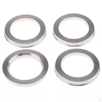 4 шт. сверхмощные раструбные кольца 7,31-54,1 мм, адаптеры с центральным отверстием ступицы колеса
