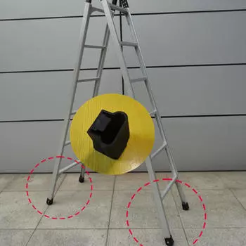 4 шт. телескопическая лестница колпачок ноги крышки удобная износостойкая сменная резина