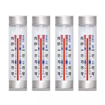 4 шт. Термометр для холодильника, фруктов, овощей, для хранения в свежем виде, индикация температуры, морозильник, термометр