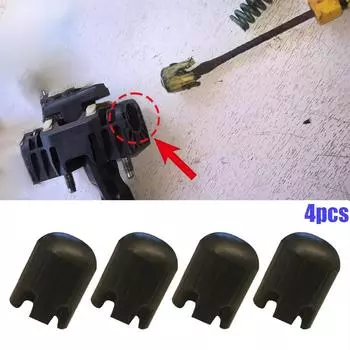 4 шт. Только для передней двери Citroen C4 I 2004 2005 2006 2007 2008 - 2011 Ремкомплект для ремонта ограничителя двери автомобиля, стопор, демпфирующий зажим