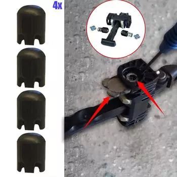 4 шт. Только для передней двери для Alfa Romeo 159 I 2005 2006 2007 - 2012 ремкомплект ремня безопасности двери автомобиля стопор демпфирующие зажимы новые