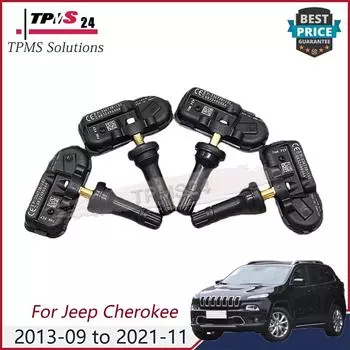 4 шт. TPMS датчик 68324960AA 68324960AB 434 МГц для Jeep Cherokee 2013-2025 система контроля давления в шинах датчик давления в шинах For Jeep&Cherokee (2013-2021)