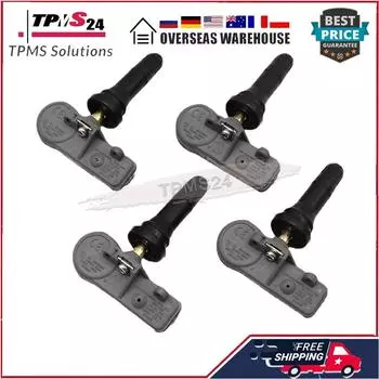 4 шт. TPMS ДАТЧИК ДАВЛЕНИЯ В ШИНАХ АВТОМОБИЛЯ JEEP 68464665AA Для 2020-2027 Jeep Gladiator 433 МГц ДАТЧИК TPMS