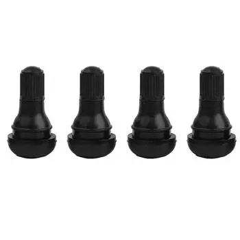 4 шт. TR414 автомобильные шины, бескамерные шины, клапаны для шин, универсальные защелкивающиеся стержни, пылезащитные колпачки, колеса, шины, запчасти, популярные фонды