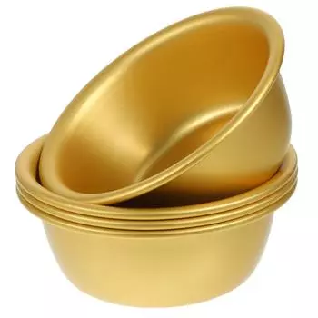 4 шт. Традиционная тарелка для супа, миска для риса, маленькая закуска из солений, декоративный напиток, золото золотистый