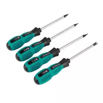 4 шт. U-образная магнитная отвертка CRV многофункциональный ручной инструмент набор отверток