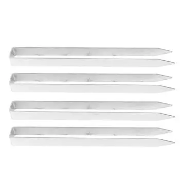 4 шт. U-образных колышков, прочные колышки для заземления из нержавеющей стали, U-образные анкеры для заземления арок-розеток для We