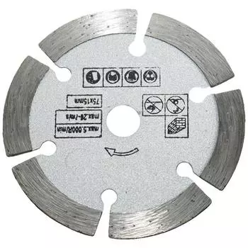4 шт. Угловая шлифовальная машина Режущий инструмент Шлифовальные диски Шлифовальный круг 4 шт. Режущий круг Керамика 3 Inch