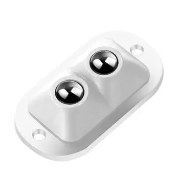 4 шт. Универсальная колесная база из цельного стального шарика с вращением на 360 градусов для хранения мебели и колес white-style 2