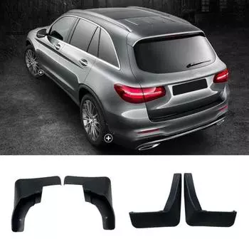 4 шт. универсальные брызговики брызговики для Toyota Vios 2013-2016 чёрный