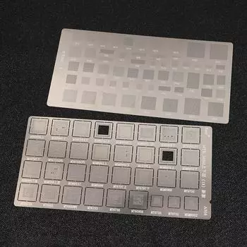 4 шт. Универсальный трафарет для реболлинга BGA для MTK MSM CPU PM Power IC для посадки паяльной сетки
