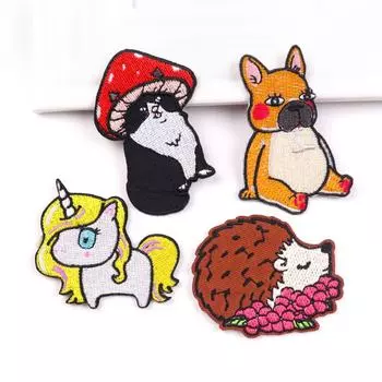 4 шт./упак. плавкая нашивка с вышивкой, гладильная нашивка для одежды, термоклеевые нашивки для курток, джинсов, рюкзак, гладильная нашивка для шитья