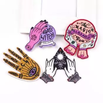 4 шт./упак. плавкая нашивка с вышивкой, гладильная нашивка для одежды, термоклеевые нашивки для курток, джинсов, рюкзак, гладильная нашивка для шитья