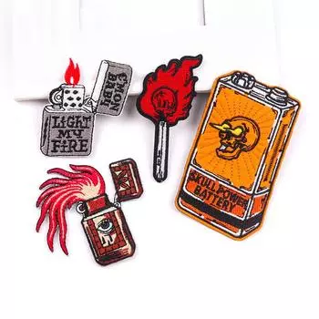 4 шт./упак. плавкая нашивка с вышивкой, гладильная нашивка для одежды, термоклеевые нашивки для курток, джинсов, рюкзак, гладильная нашивка для шитья