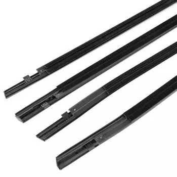 4 шт. Уплотнитель для окна автомобиля, резиновый уплотнитель для стекла, молдинг для Honda Civic 2006-2019