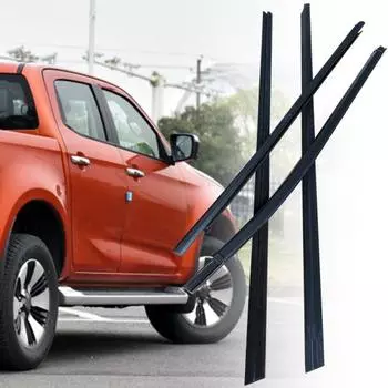 4 шт., уплотнительная лента для наружного окна, резиновая уплотнительная лента для стекла для Isuzu