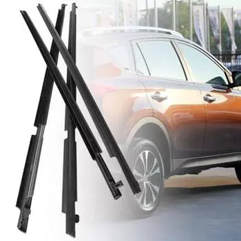 4 шт., уплотнительный ремень для наружного окна, резиновая уплотнительная лента для стекла, литейная накладка