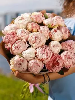 4 шт. Весенние цветы Свадебное украшение для дома Всего 12 головок Искусственный шелк Пион Искусственные растения Букеты Настольный декор для дома синий