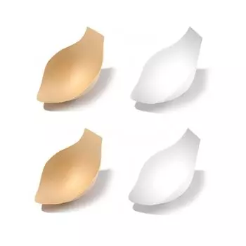 4 шт. Внутренняя прокладка для чашек Губка для увеличения размера 3D-прокладка для купальника Внутренняя прокладка для чашек Купальник Прокладка для паха Мягкая губка для чашек Губка для увеличения размера нижнего белья