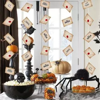 4 шт. Волшебные плавающие буквы-баннеры с надписью «Признание», украшение на день рождения, Хэллоуин, 40 шт. Плавающие буквы, подвесные баннеры A