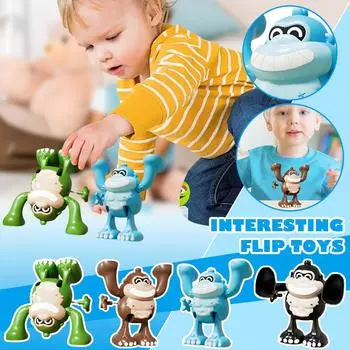 4 шт. Взрослая развивающая игрушка в подарок игрушка сальто подвижная беговая детская игрушка для детского сада ползание подарок One Size