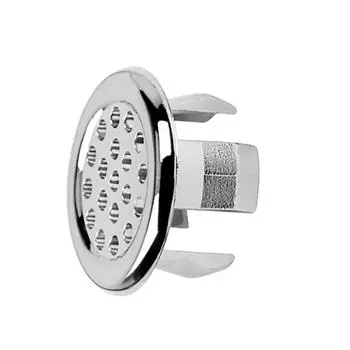 4 шт. в упаковке для ванной комнаты, накладки на сливы для раковины, отделка из нержавеющей стали, хром для универсальной керамики, крышки для отверстий для раковин 1