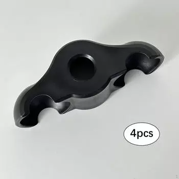 4 шт. в упаковке для велотренировок в помещении с адаптерами Snap Feet No Balls