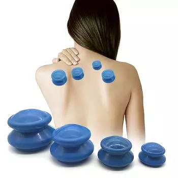 4 шт. вакуумные банки для тела для массажа лица, силиконовые баночные абсорберы, массажные банки для лица, баночные чашки