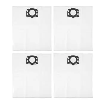 4 шт. влажные и сухие вакуумные фильтр-мешки из нетканого материала, устойчивые к разрыву пылесосы, фильтр-мешки для K