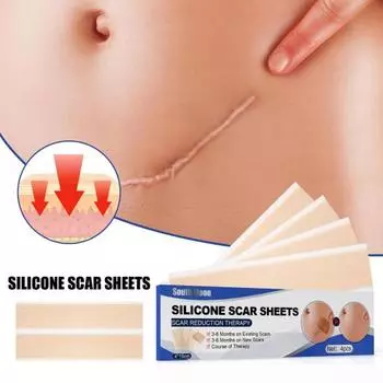4 шт., водонепроницаемая наклейка на шрам, осветляющая пигментацию, нерезкая, полезная силиконовая заплата для ремонта для семьи S