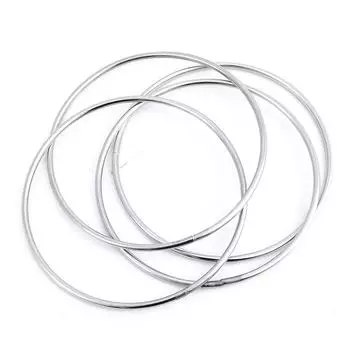 4 шт. волшебные игрушки металлические кольца, соединяющие железные обручи для развлечения, реквизит для игры в фокусы