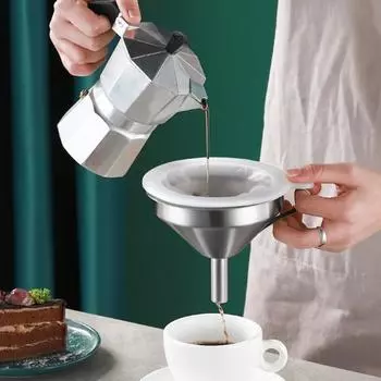 4 шт. воронка из нержавеющей стали с ручкой 200 мелкоячеистый фильтр щетка для чистки жидкого масла воронка для варенья сито кухонные принадлежности