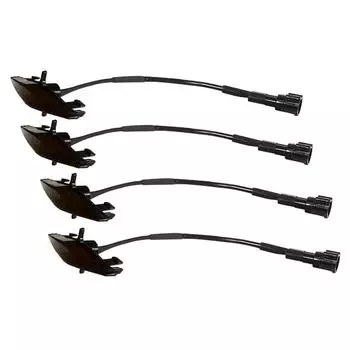 4 шт. Яркие янтарные огни передней решетки, комплект светодиодных ламп для Toyota 4Runner 2014-2019