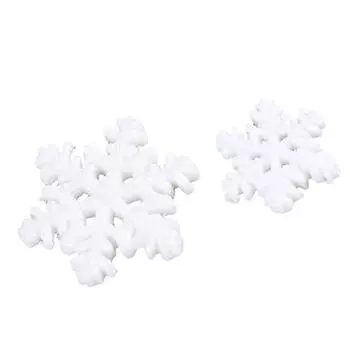 4 шт. Яркий узор снежинки садовые рождественские миниатюрные украшения микро ландшафтные украшения