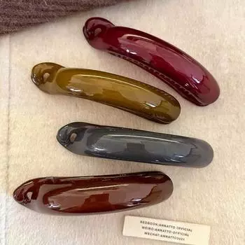 4 шт. заколка-пряжка для хвостика в корейском стиле, зажим для скручивания, заколка для волос, женский прямой зажим для затылка, новый осенний аксессуар для волос