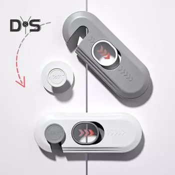 4 шт., замок для ящика с защитой от детей, самоклеящийся детский замок для холодильника, духовки, посудомоечной машины, шкафа, замок для шкафа, детский безопасный замок для двери морозильной камеры 4pcs белый