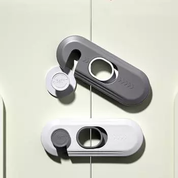 4 шт., замок для ящика с защитой от детей, самоклеящийся детский замок для холодильника, духовки, посудомоечной машины, шкафа, замок для шкафа, детский безопасный замок для двери морозильной камеры 4pcs серый