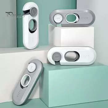 4 шт., замок для ящика с защитой от детей, самоклеящийся детский замок для холодильника, духовки, посудомоечной машины, шкафа, замок для шкафа, детский безопасный замок для двери морозильной камеры 4pcs серый