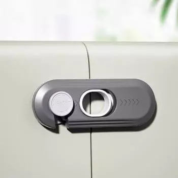 4 шт. замок для ящика с защитой от детей самоклеящийся замок для защиты холодильника духовки посудомоечной машины шкафа 4pcs белый