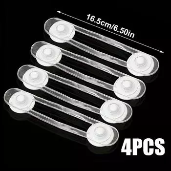 4 шт. Замок-защита от защемления двери для детей, детский замок безопасности, защита от детей, замки безопасности, предметы первой необходимости для защиты дома от детей, 16,5/11 см 16.5cm