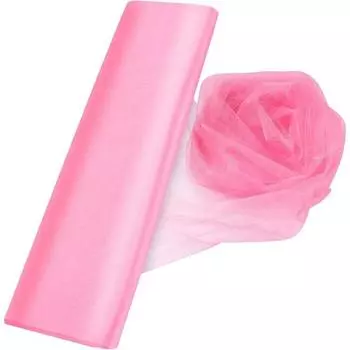 4 шт. занавески для фона из прозрачной органзы и тюля для свадьбы, детского душа, дня рождения, вечеринки, мероприятия, декора, 10 м/рулон розовый