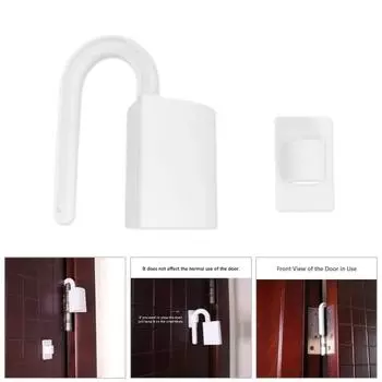 4 шт., защита для дома, для маленьких детей, защита для пальцев, дверная петля, замок, пробка белый