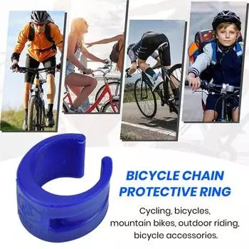 4 шт., защита для перьев MTB, защита для велосипедной цепи, износостойкие, сверхлегкие, простые в установке, защита для рамы MTB, защитное снаряжение зелёный